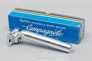 Campagnolo Nuovo Super Record (4051/1) Non-Fluted Last Gen NOS/NIB Vintage 26.2 mm Seatpost - Pedal Pedlar - Buy New Old Stock Bike Parts