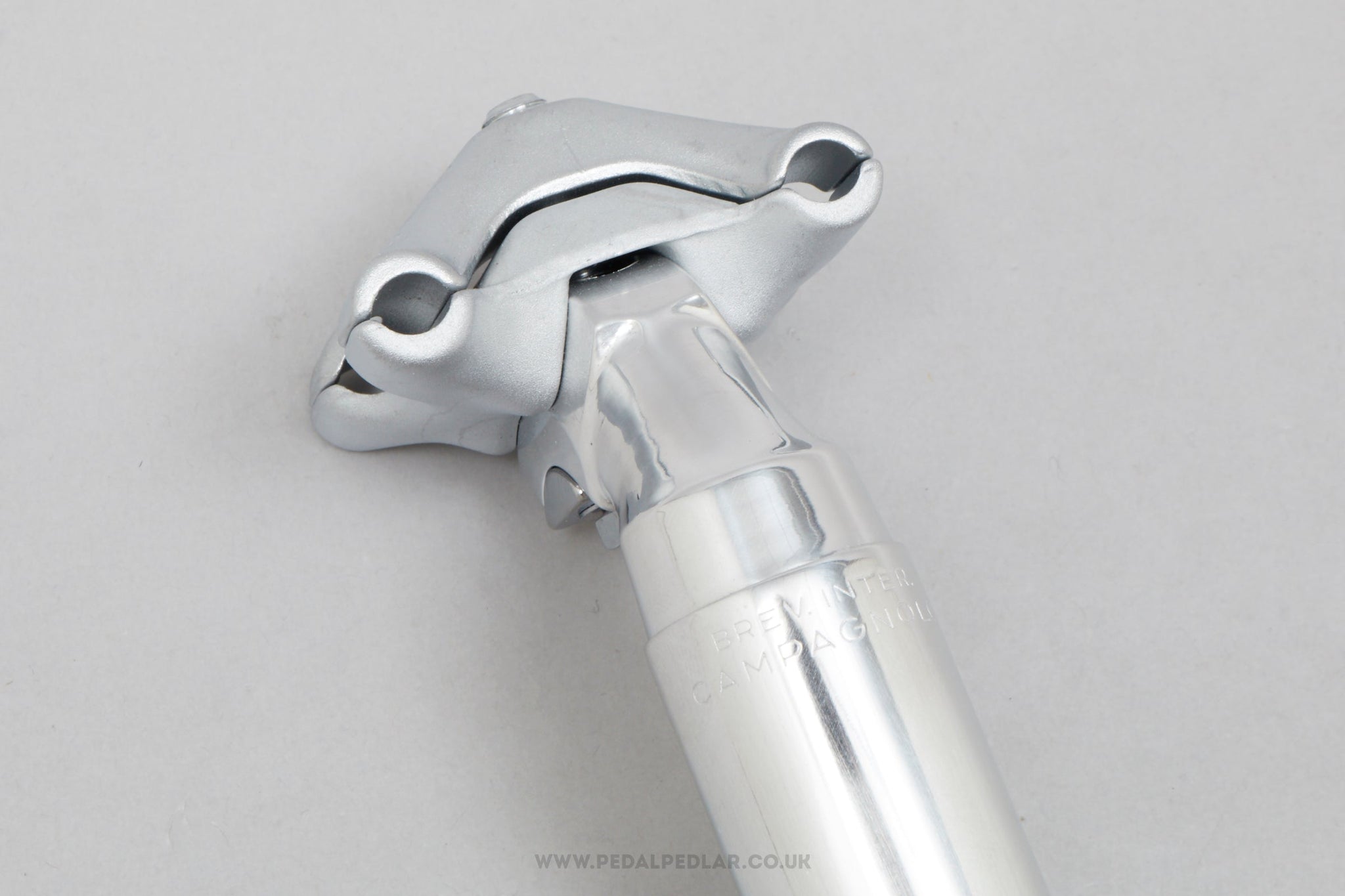 Campagnolo Nuovo Super Record (4051/1) Non-Fluted Last Gen NOS/NIB Vintage 26.2 mm Seatpost - Pedal Pedlar - Buy New Old Stock Bike Parts
