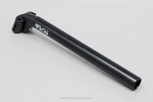 Sakae/Ringyo (SR) TCO Sport 6061-T6 Black NOS Classic 27.0 mm Seatpost - Pedal Pedlar - Buy New Old Stock Bike Parts
