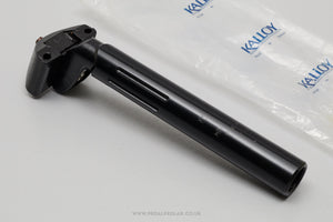 Kalloy Aero Black NOS Vintage 26.6 mm Seatpost - Pedal Pedlar - Buy New Old Stock Bike Parts