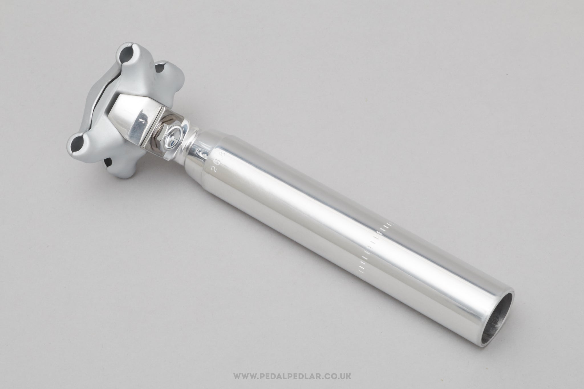 Campagnolo Nuovo Super Record (4051/1) Non-Fluted NOS/NIB Vintage 26.8 mm Seatpost - Pedal Pedlar - Buy New Old Stock Bike Parts