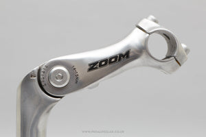 Zoom Adjustable Silver NOS Classic 120 mm 1 1/8" Quill Stem - Pedal Pedlar - Buy New Old Stock Bike Parts