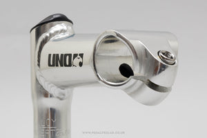 Kalloy Uno Silver NOS Classic 90 mm 1 1/8" Quill Stem - Pedal Pedlar - Buy New Old Stock Bike Parts