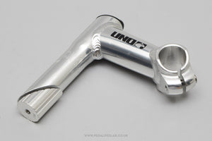 Kalloy Uno Silver NOS Classic 90 mm 1 1/8" Quill Stem - Pedal Pedlar - Buy New Old Stock Bike Parts
