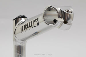 Kalloy Uno Silver NOS Classic 130 mm 1 1/8" Quill Stem - Pedal Pedlar - Buy New Old Stock Bike Parts