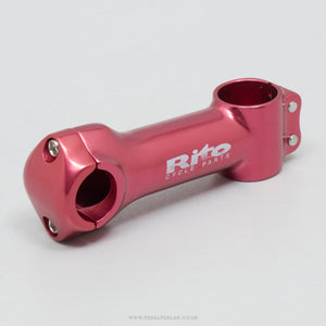 Rito Red NOS Classic 105 mm 1 1/8" A-Head Stem - Pedal Pedlar - Buy New Old Stock Bike Parts