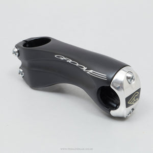 Cinelli Groove Black NOS Classic 100 mm 1" or 1 1/8" A-Head Stem - Pedal Pedlar - Buy New Old Stock Bike Parts