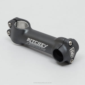 Ritchey Road Pro Black NOS Classic 120 mm 1" or 1 1/8" A-Head Stem - Pedal Pedlar - Buy New Old Stock Bike Parts