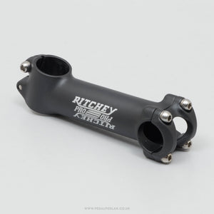 Ritchey Road Pro Black NOS Classic 130 mm 1 1/8" A-Head Stem - Pedal Pedlar - Buy New Old Stock Bike Parts