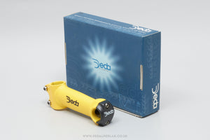 Deda Elementi Lynx Yellow NOS/NIB Classic 120 mm 1" A-Head Stem - Pedal Pedlar - Buy New Old Stock Bike Parts