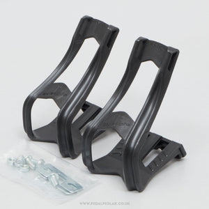 Zefal 43 Christophe MTB NOS/NIB Size L Classic Plastic Toe Clips - Pedal Pedlar - Buy New Old Stock Bike Parts