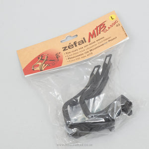 Zefal 43 Christophe MTB NOS/NIB Size L Classic Plastic Toe Clips - Pedal Pedlar - Buy New Old Stock Bike Parts