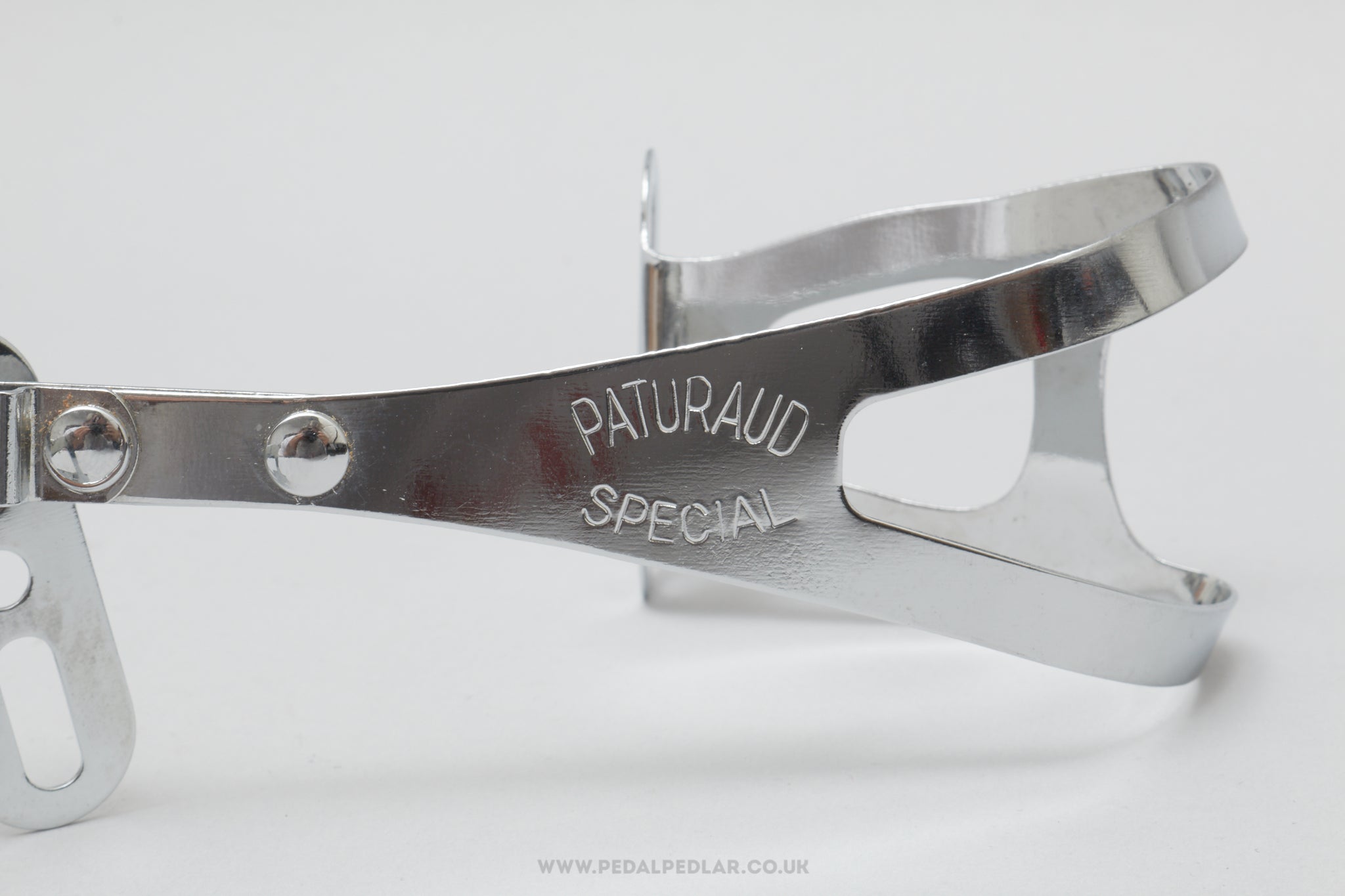 Paturaud Special NOS Size M/L Vintage Steel Toe Clips / Cages - Pedal Pedlar - Buy New Old Stock Bike Parts
