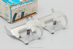 NOS Demi Clips De Pied CATEYE TC-200 Vintage Mtb Rétro | UK NOS Demi Clips De Pied CATEYE TC-200 Vintage Mtb Rétro | UK