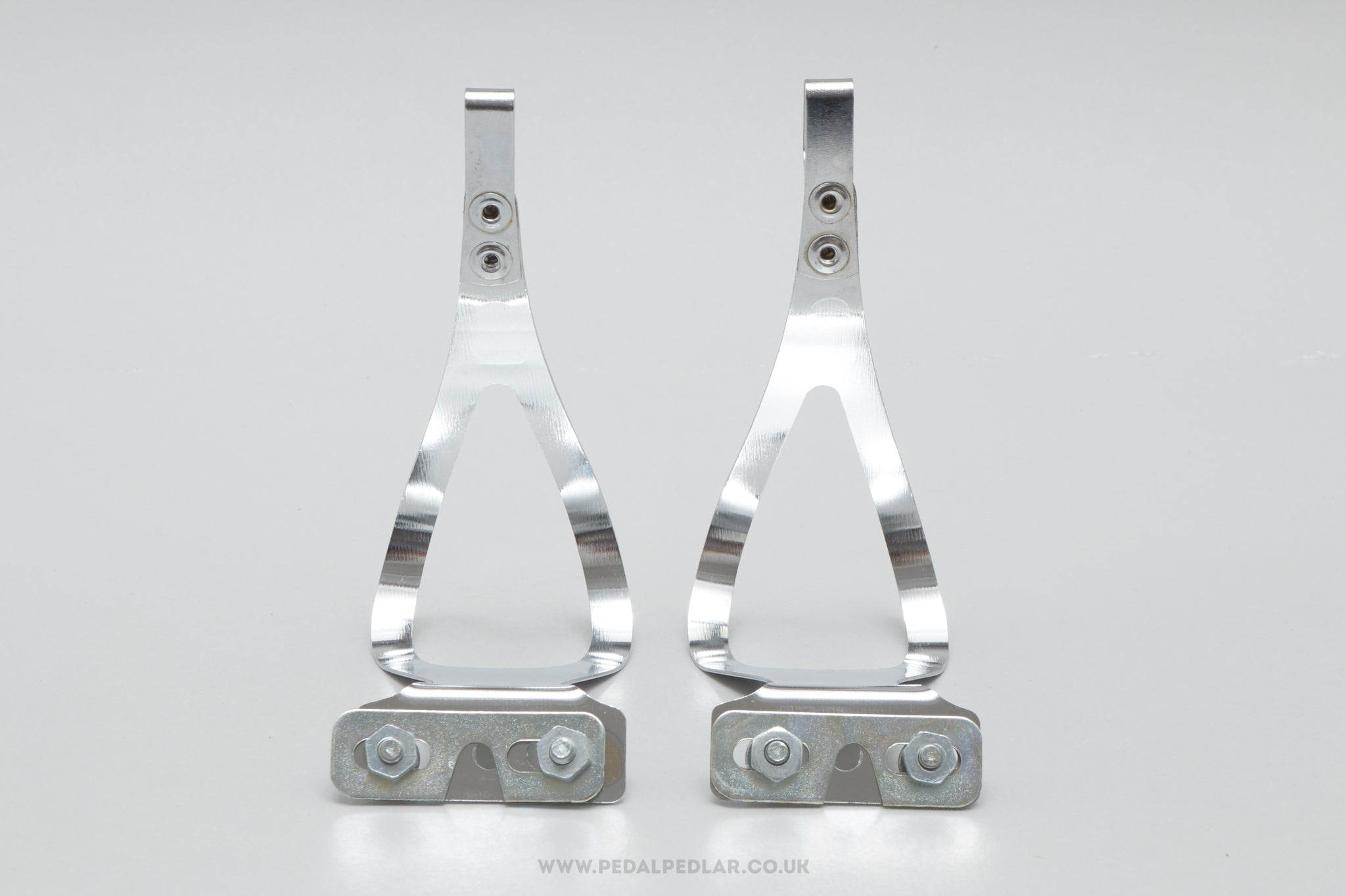 ALE Rapid NOS Size M/L Vintage Steel Toe Clips / Cages - Pedal Pedlar - Buy New Old Stock Bike Parts