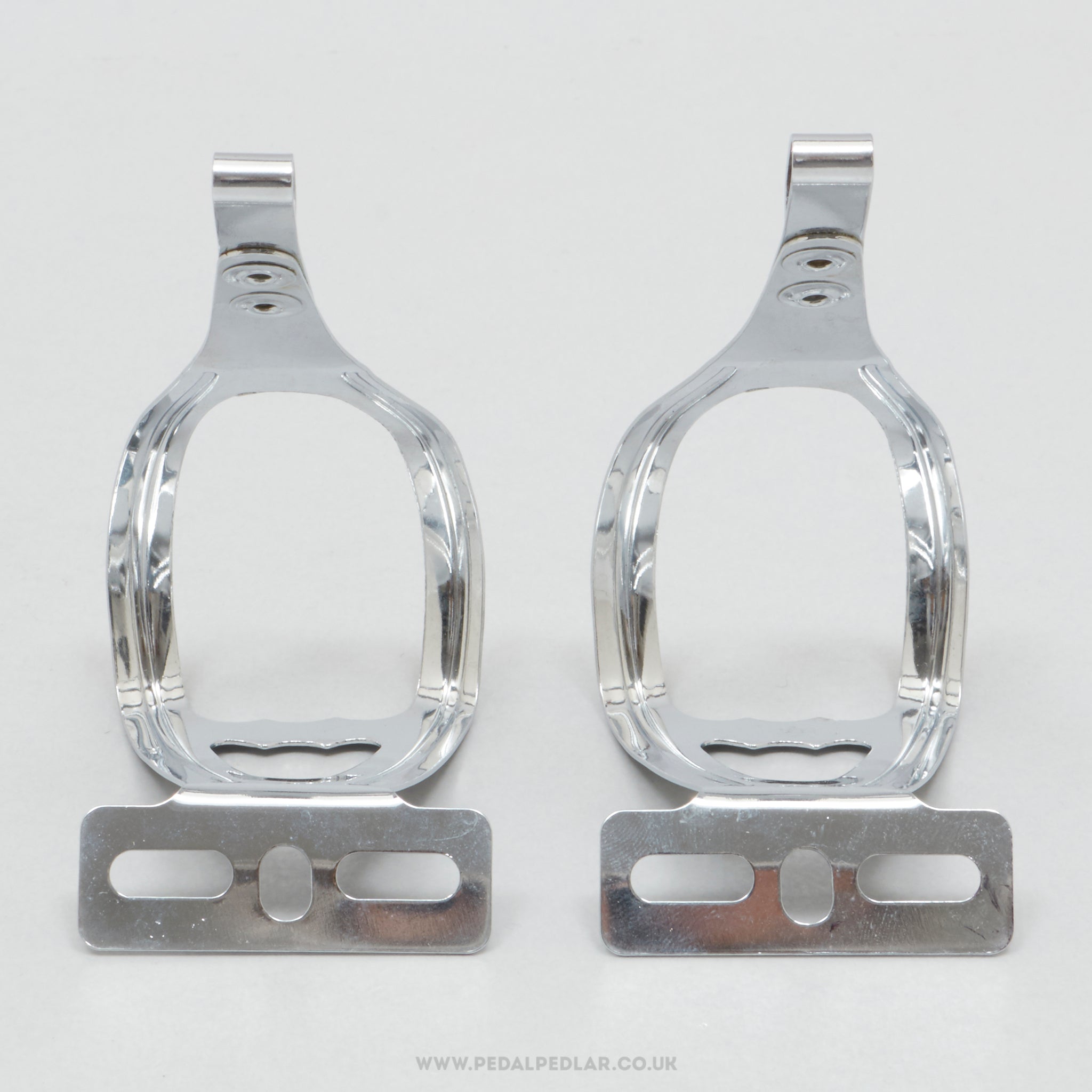 AFA 172 NOS Size M/L Vintage Steel Toe Clips - Pedal Pedlar - Buy New Old Stock Bike Parts