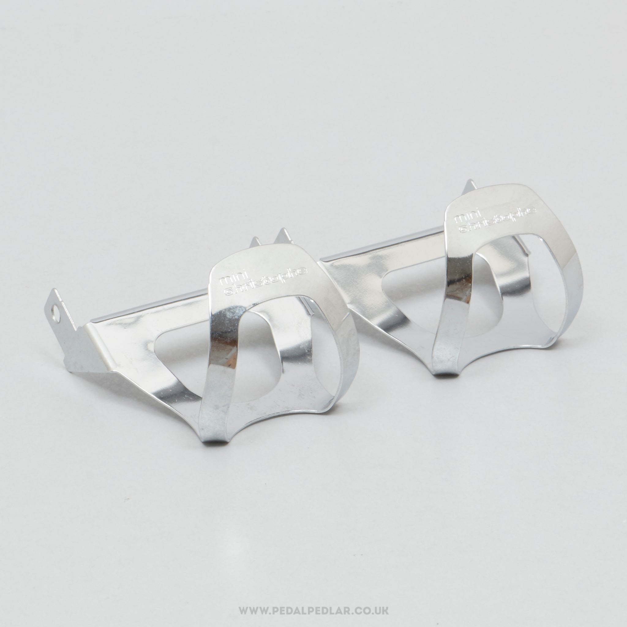 Christophe 47 M Mini NOS/NIB Size M Vintage Side Fixing Steel Toe Clips - Pedal Pedlar - Buy New Old Stock Bike Parts