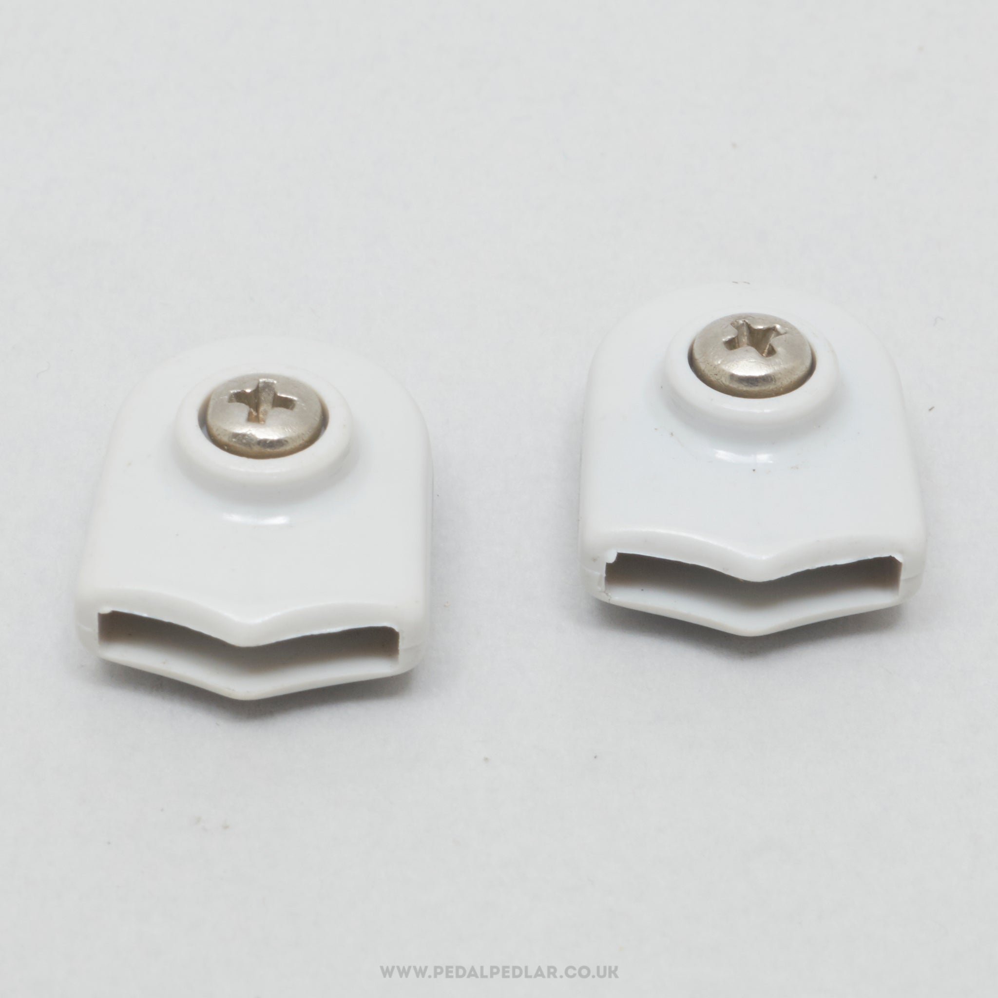 Campagnolo C-Record (7188006) NOS Vintage Grey Toe Strap End Buttons - Pedal Pedlar - Buy New Old Stock Bike Parts