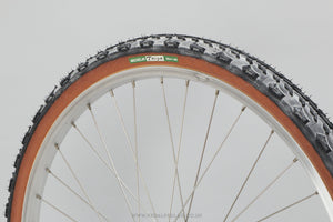 Michelin Taiga Black/Brown NOS/NIB Classic 26 x 1.95" MTB Folding Tyres - Pedal Pedlar - Buy New Old Stock Bike Parts