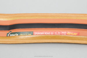 Vittoria Pro-Team Open Dry Road Orange/Skin NOS/NIB Classic 700 x 20c Folding Tyres - Pedal Pedlar - Buy New Old Stock Bike Parts