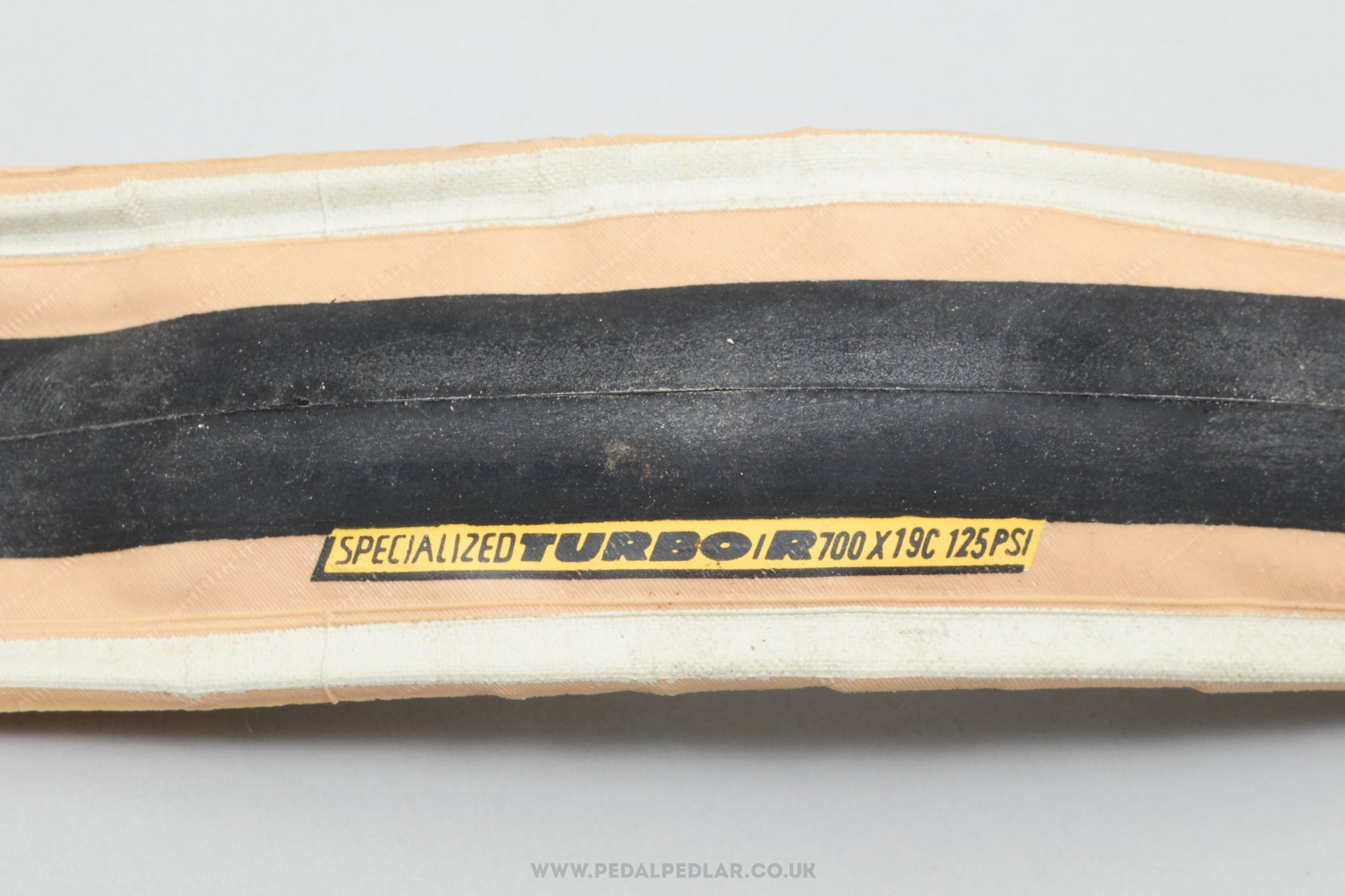 Specialized Turbo/R Black/Skin NOS/NIB Vintage 700 x 19c Folding Tyres - Pedal Pedlar - Buy New Old Stock Bike Parts