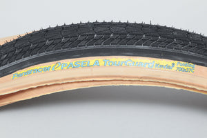 Panaracer Pasela TourGuard Black/Skin NOS/NIB Classic 700 x 37c Touring Folding Tyres - Pedal Pedlar - Buy New Old Stock Bike Parts