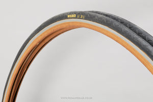 Wolber LX Black/Gum NOS Vintage 700 x 20c Tyres - Pedal Pedlar - Buy New Old Stock Bike Parts