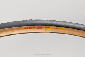 Avocet FasGrip Time Trial Black/Skin NOS Vintage 700 x 20c TT Tyres - Pedal Pedlar - Buy New Old Stock Bike Parts