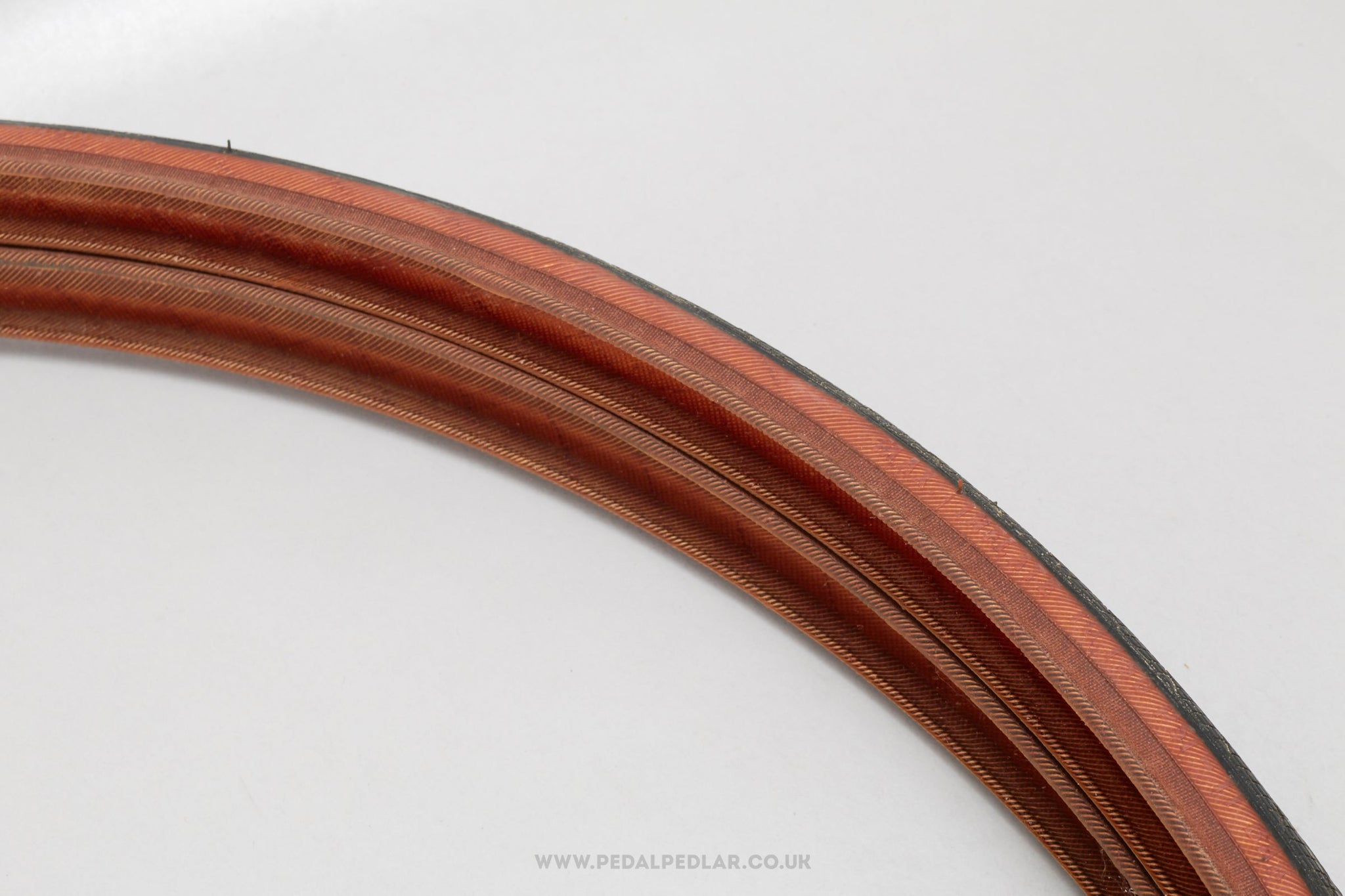 Continental Sport 1000 Black/Brown NOS Vintage 700 x 20c Tyres - Pedal Pedlar - Buy New Old Stock Bike Parts