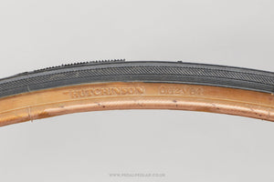 Hutchinson Black/Gum NOS Vintage 700 x 25c Tyres - Pedal Pedlar - Buy New Old Stock Bike Parts