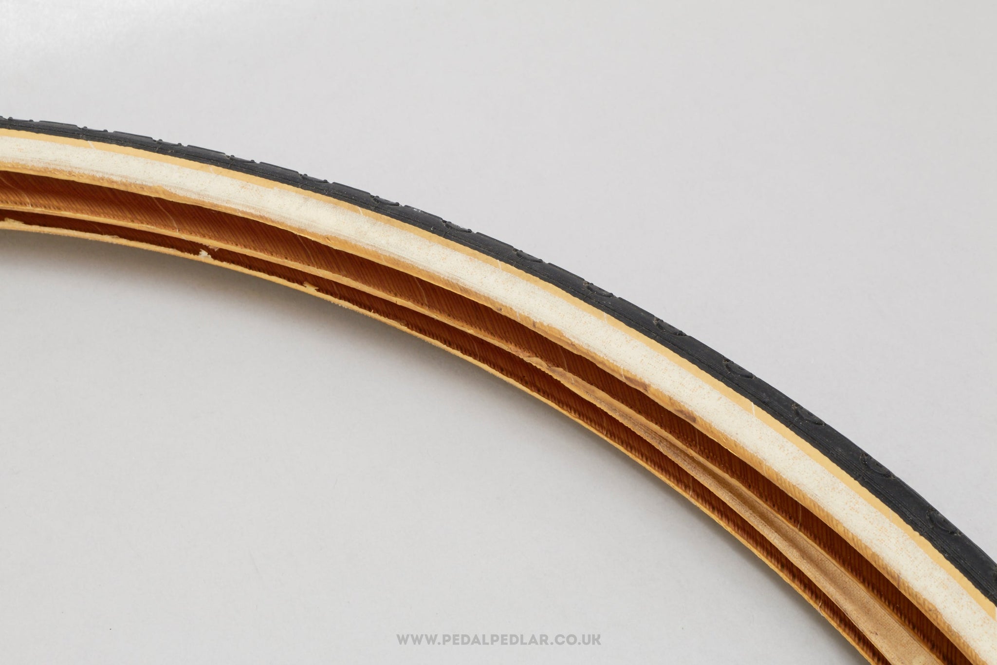 Gazelle Vuelta Black/Skin NOS Vintage 700 x 20c Tyres - Pedal Pedlar - Buy New Old Stock Bike Parts