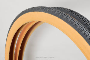 Michelin Semi-Confort Black/Gum NOS Vintage 650B Town/City Tyres - Pedal Pedlar - Buy New Old Stock Bike Parts