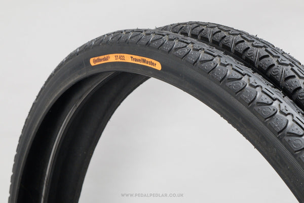 Continental Travel Master Black NOS Classic 700 x 37c Touring Tyres - Pedal Pedlar - Buy New Old Stock Bike Parts