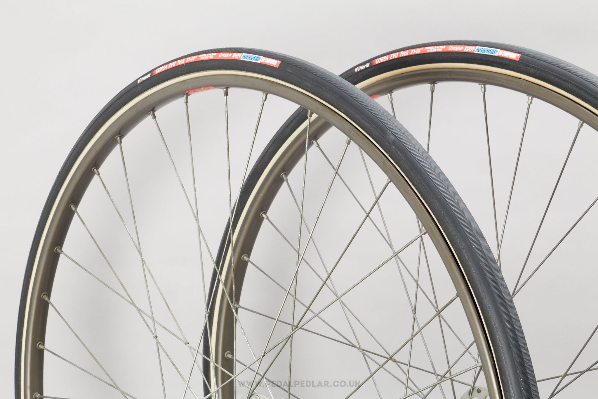 Vittoria Corsa Evo Tech II Black NOS Classic 700c 28 x 23 mm Tubular Tyres