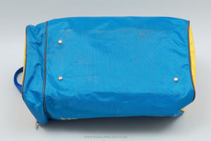 Eddy Merckx Vintage Blue / Yellow Holdall Kit Bag - Pedal Pedlar - Cycle Accessories For Sale