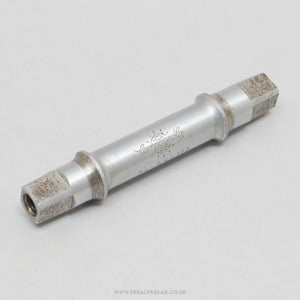 Campagnolo Record (744) Early Italian 74-SS-120 Vintage 117 mm Bottom Bracket Axle - Pedal Pedlar - Bike Parts For Sale