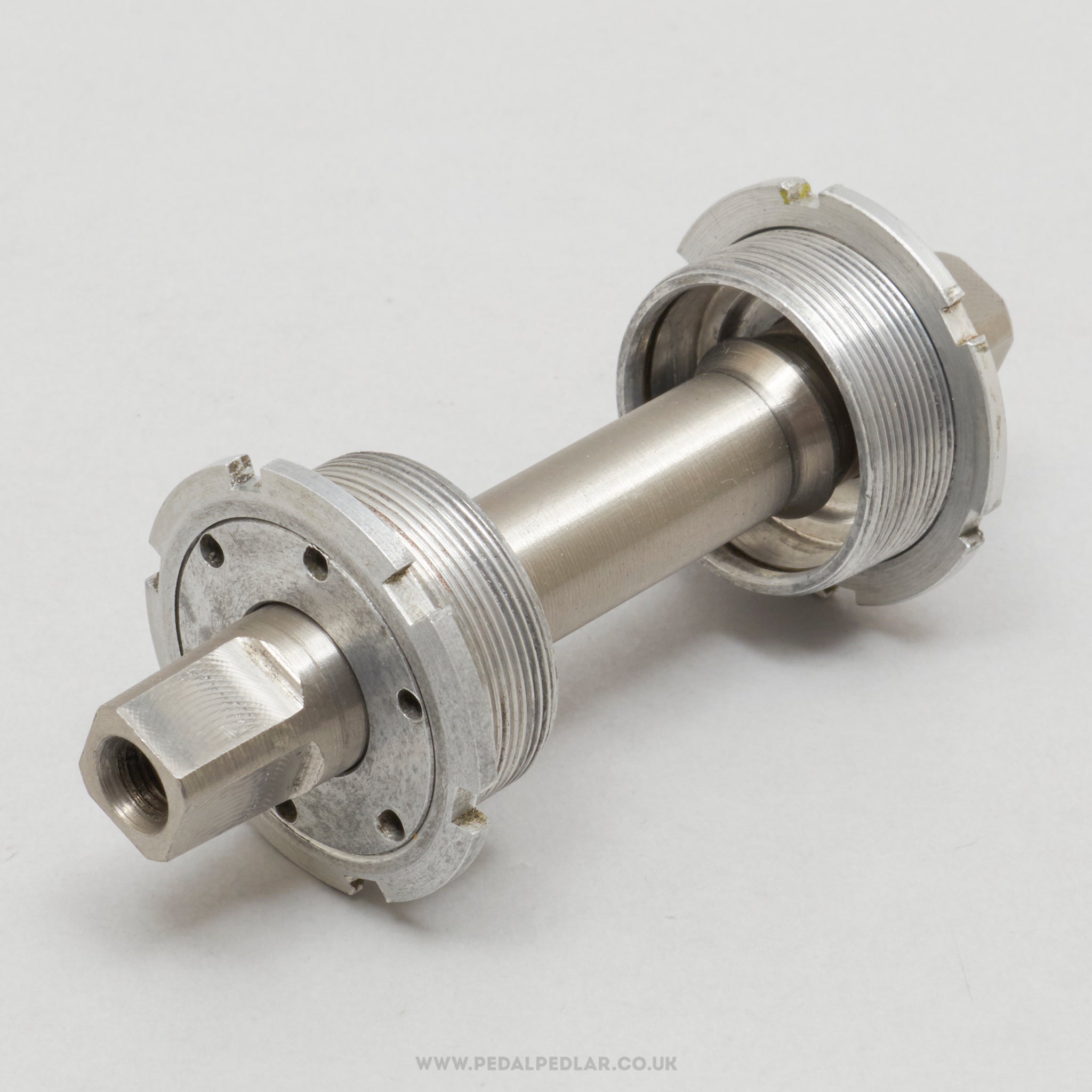 Vintage Titanium O.M.A.S. Big Sliding Type English 112 mm Bottom Bracket - Pedal Pedlar - Bike Parts For Sale