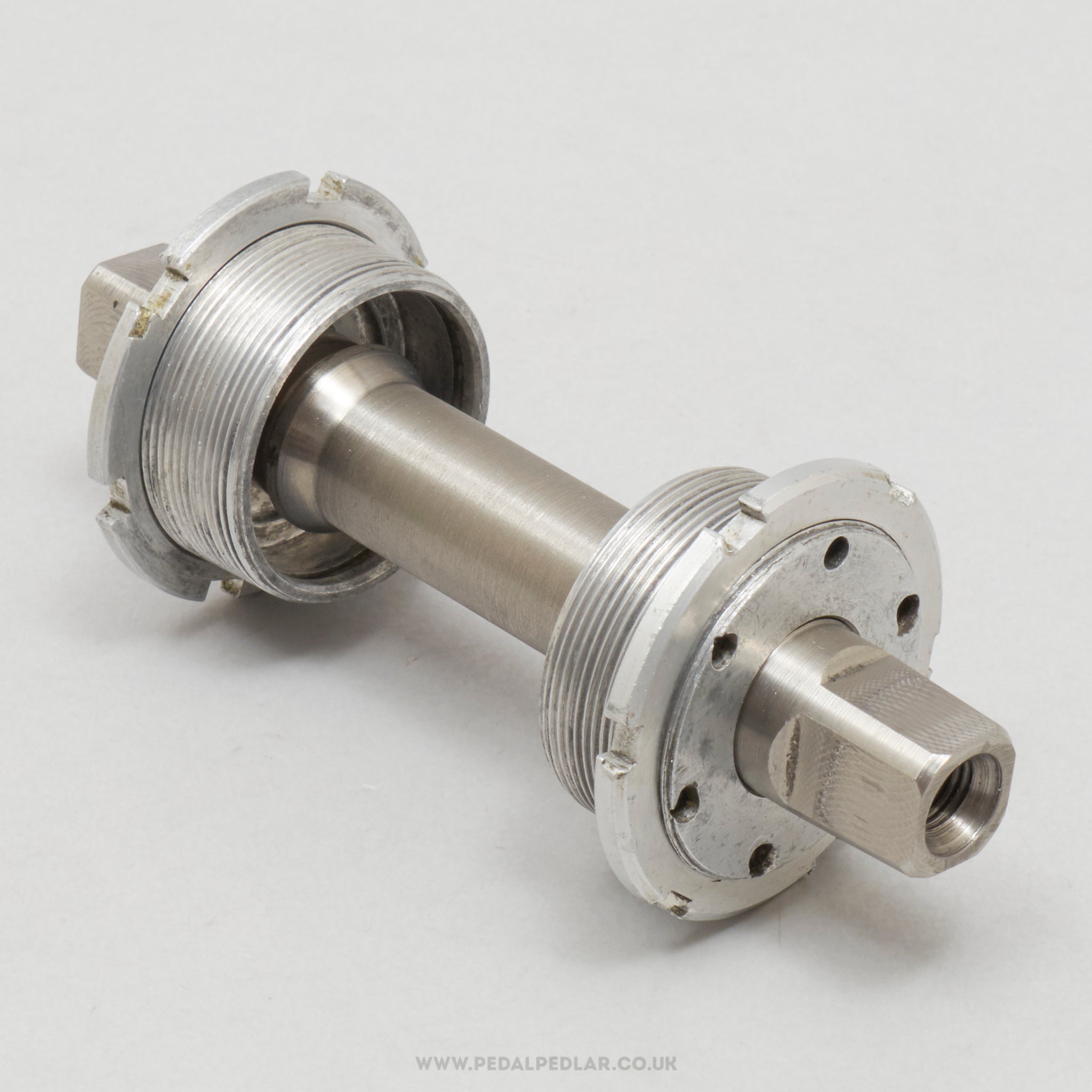 Vintage Titanium O.M.A.S. Big Sliding Type English 112 mm Bottom Bracket - Pedal Pedlar - Bike Parts For Sale