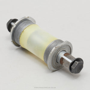 Campagnolo Nuovo Record (1046/A) Vintage English 114.5 mm Bottom Bracket - Pedal Pedlar - Bike Parts For Sale