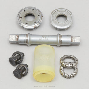 Campagnolo Nuovo Record (1046/A) Vintage English 114.5 mm Bottom Bracket - Pedal Pedlar - Bike Parts For Sale