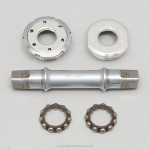 Campagnolo Record (BB-01RE) Vintage Italian 111 mm Bottom Bracket - Pedal Pedlar - Bike Parts For Sale