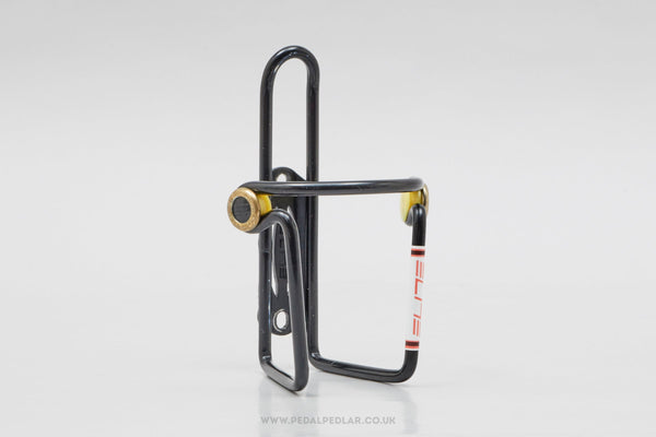 Elite Ciussi Vintage Black Bottle Cage - Pedal Pedlar - Cycle Accessories For Sale