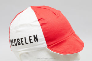 Van Der Heijden's Meubelen Vintage Dutch Cotton Cycling Cap - Pedal Pedlar - Clothing For Sale