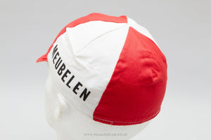 Van Der Heijden's Meubelen Vintage Dutch Cotton Cycling Cap - Pedal Pedlar - Clothing For Sale