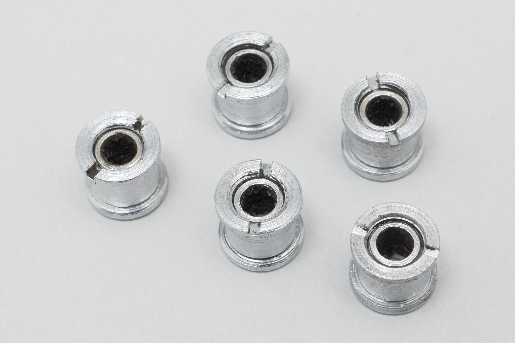 Campagnolo Record (754/755) 'Patent' Early Type Vintage Chainring Bolts Set - Pedal Pedlar - Bike Parts For Sale