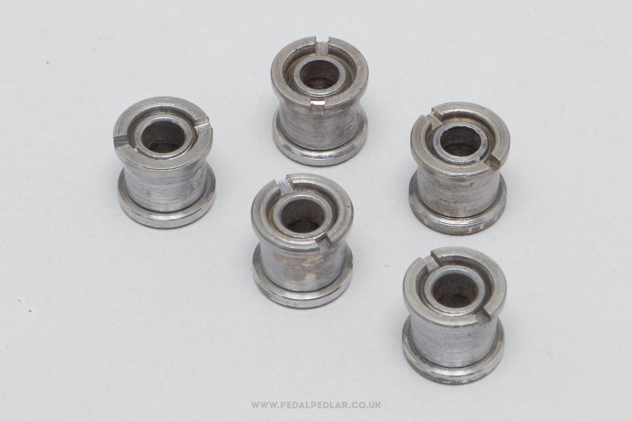 Campagnolo Nuovo/Super Record / Gran Sport (754/755) 'Brev' Vintage Chainring Bolts Set - Pedal Pedlar - Bike Parts For Sale