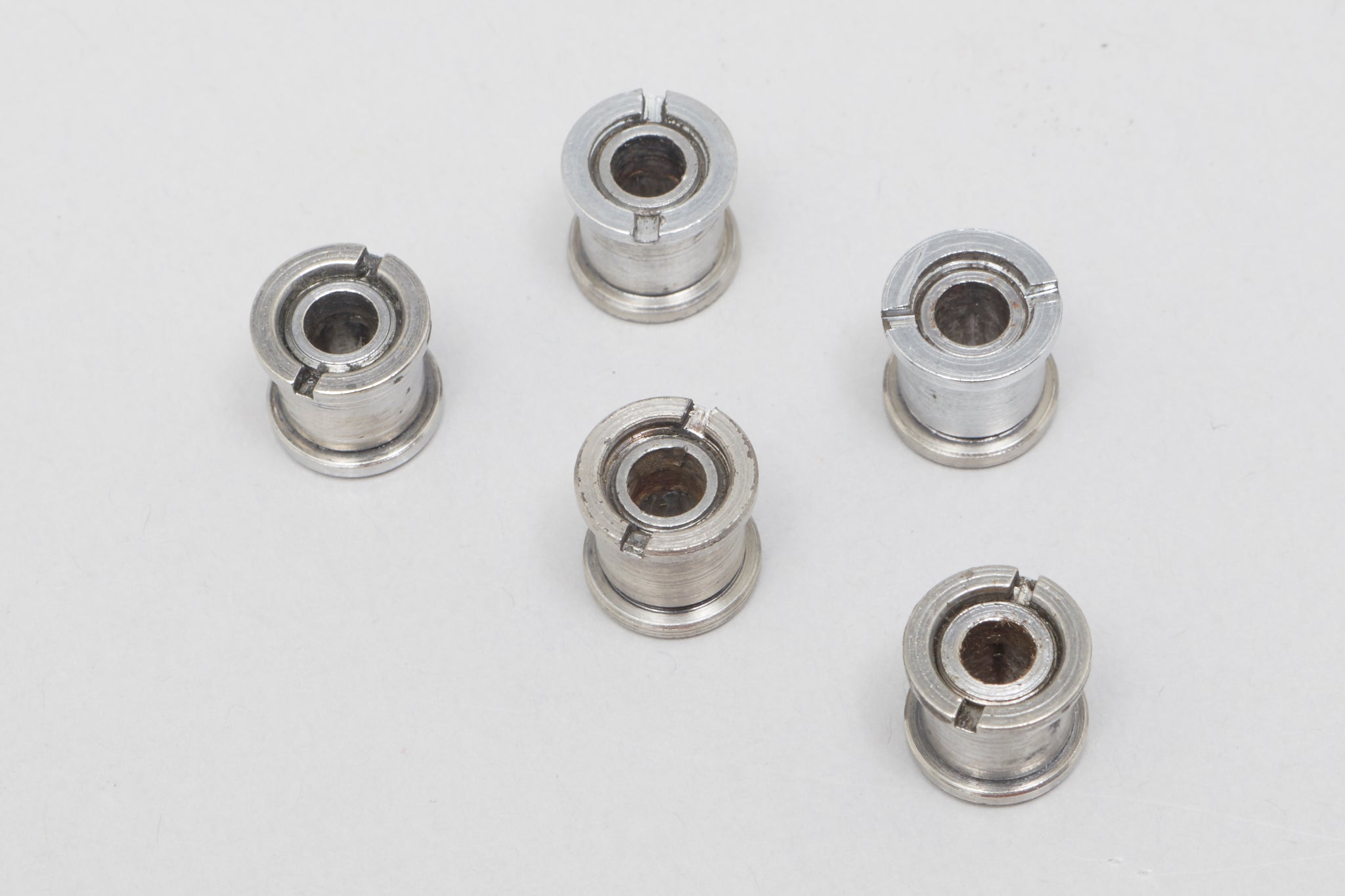 Campagnolo Nuovo/Super Record / Gran Sport (754/755) 'Brev' Vintage Chainring Bolts Set - Pedal Pedlar - Bike Parts For Sale