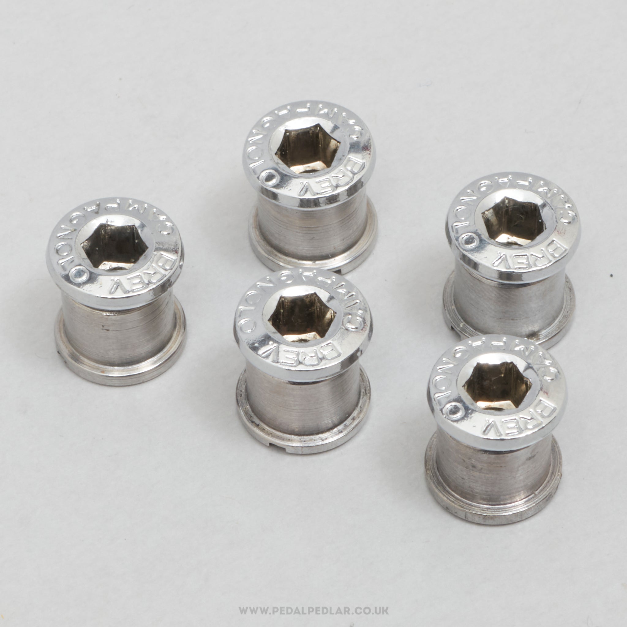 Campagnolo Record (754/755) 'Brev' Vintage Chainring Bolts Set - Pedal Pedlar - Bike Parts For Sale