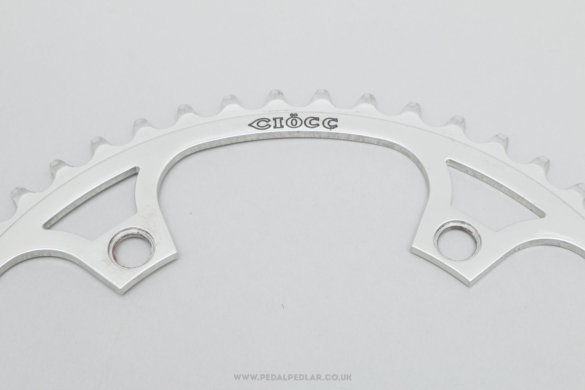 Campagnolo Super Record (753/A) 'Patent' Ciocc Pantographed Vintage 52T 144 BCD Outer Chainring - Pedal Pedlar - Bike Parts For Sale