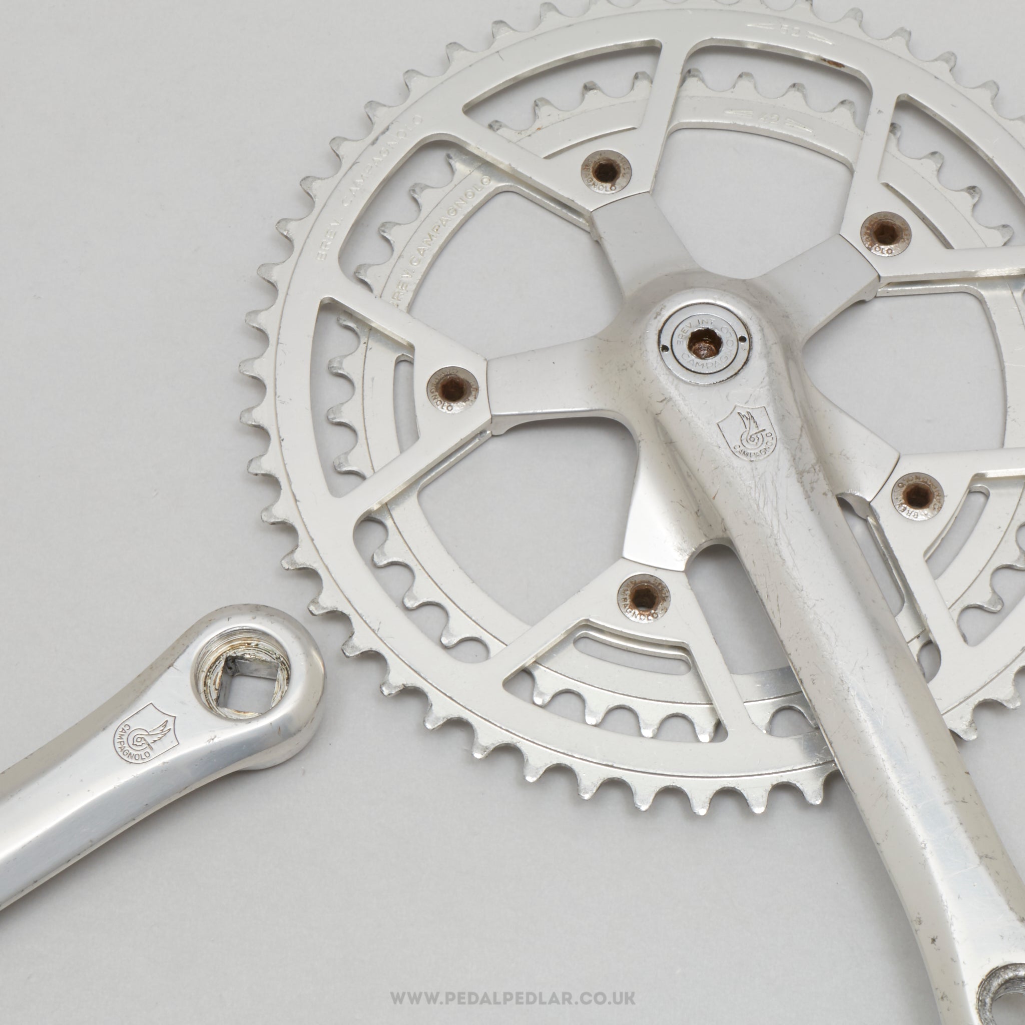 Campagnolo Victory (0355) c.1985 Vintage 170 mm Road Chainset - Pedal Pedlar - Bike Parts For Sale